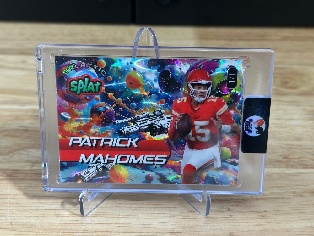 2025 Wild Card Galactic Splat Patrick Mahomes SGALa3-PM 1 Of 1